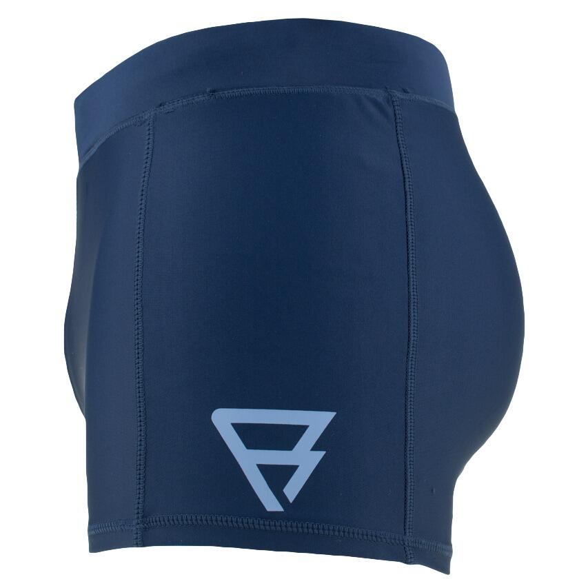 Samier-Logo Heren Swim Trunks Watersport Flexible Fit Indigo Blue 3/6