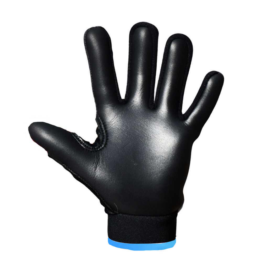 Gaelic Football Handschuhe "V2" Latex Damen und Herren Grau/Himmelblau/Weiß 2/2