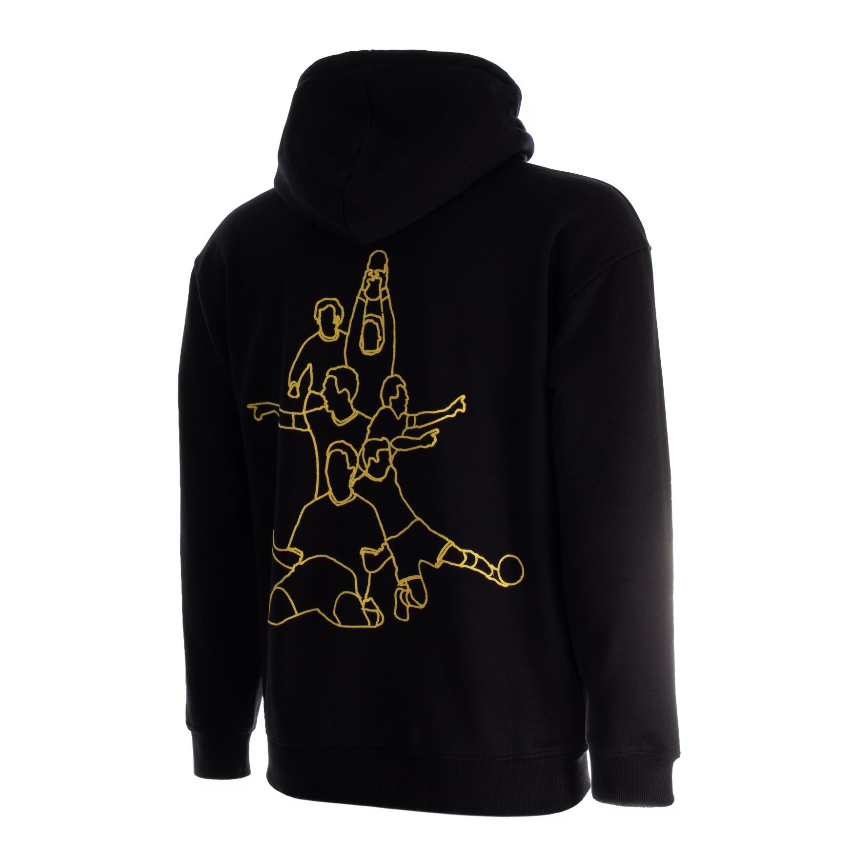 Duitsland Legends - Geborduurde hoodie - Zwart – COPA Football 3/7