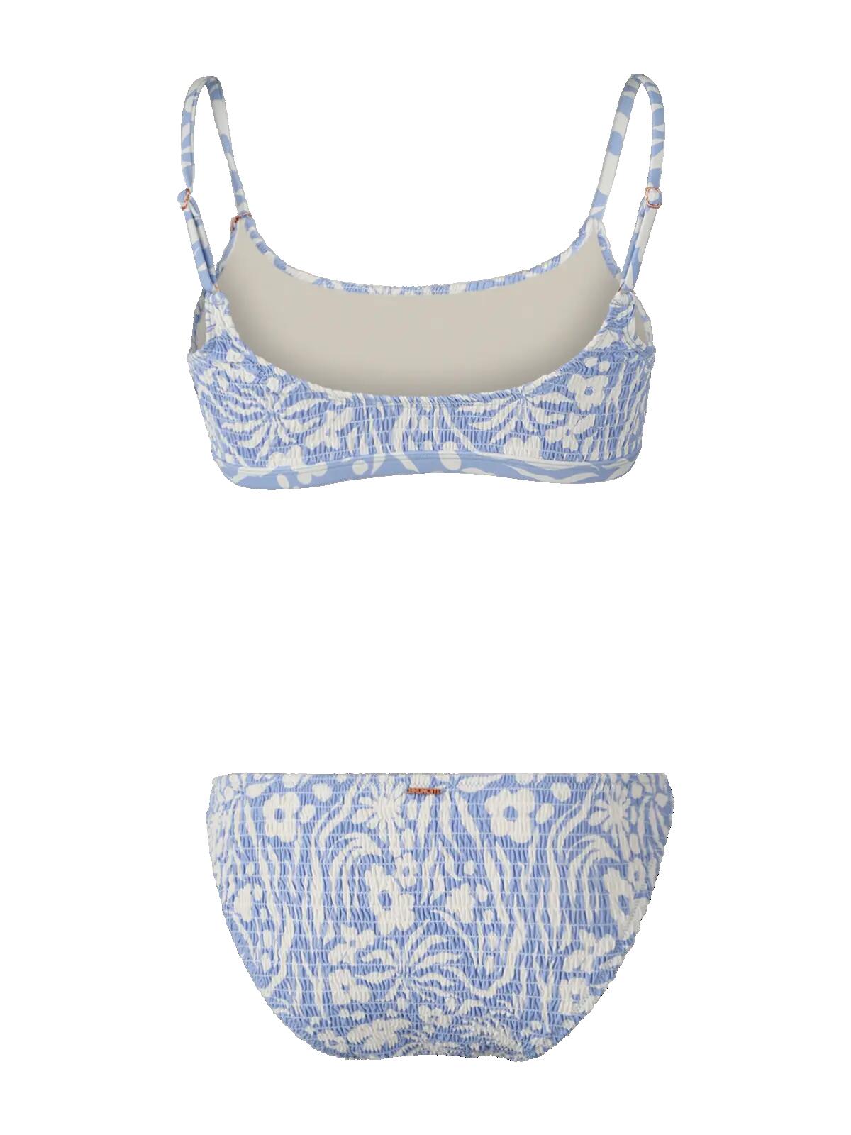 Cruzin-Swirl Dames Bikini Watersport Bralette Snow 2/5