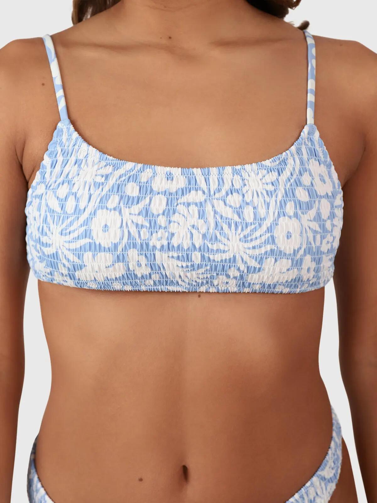 Cruzin-Swirl Dames Bikini Watersport Bralette Snow 5/5