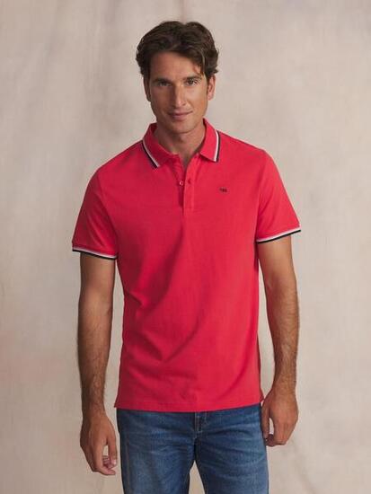 Polo manches courtes homme - YVANEPOL Hibiscus