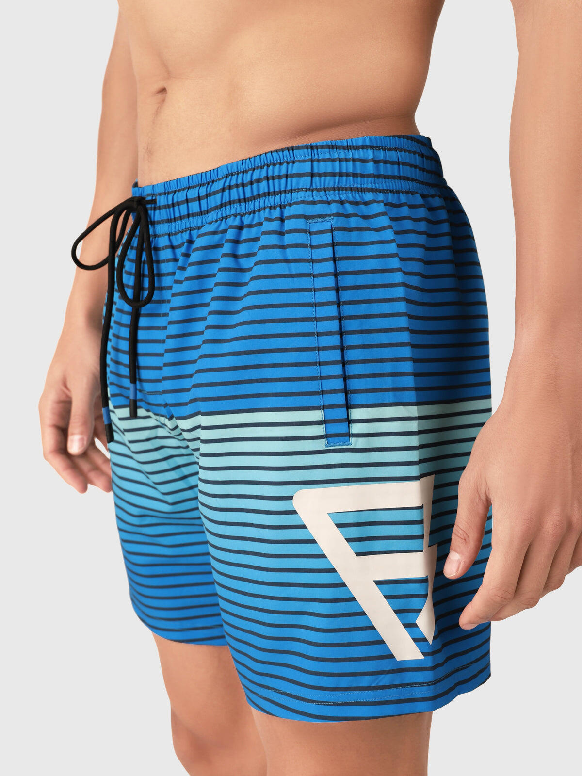 Preves Heren Swim Shorts Watersport Fast drying Neon Blue 6/6