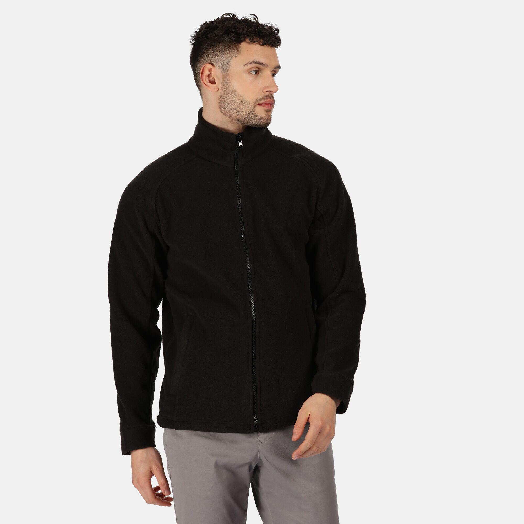 Mens Thor III AntiPill Fleece Jacket (Black) 2/5