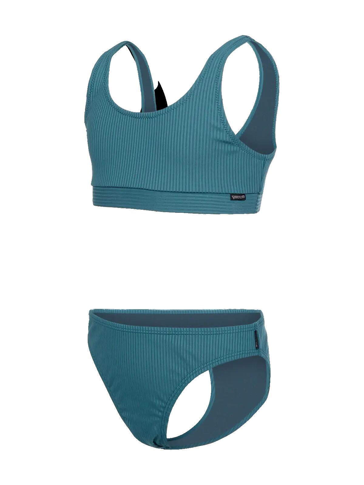 Myla-Rib Meisjes Bikini Set Watersport Basic Bikini Mediterranea 3/3