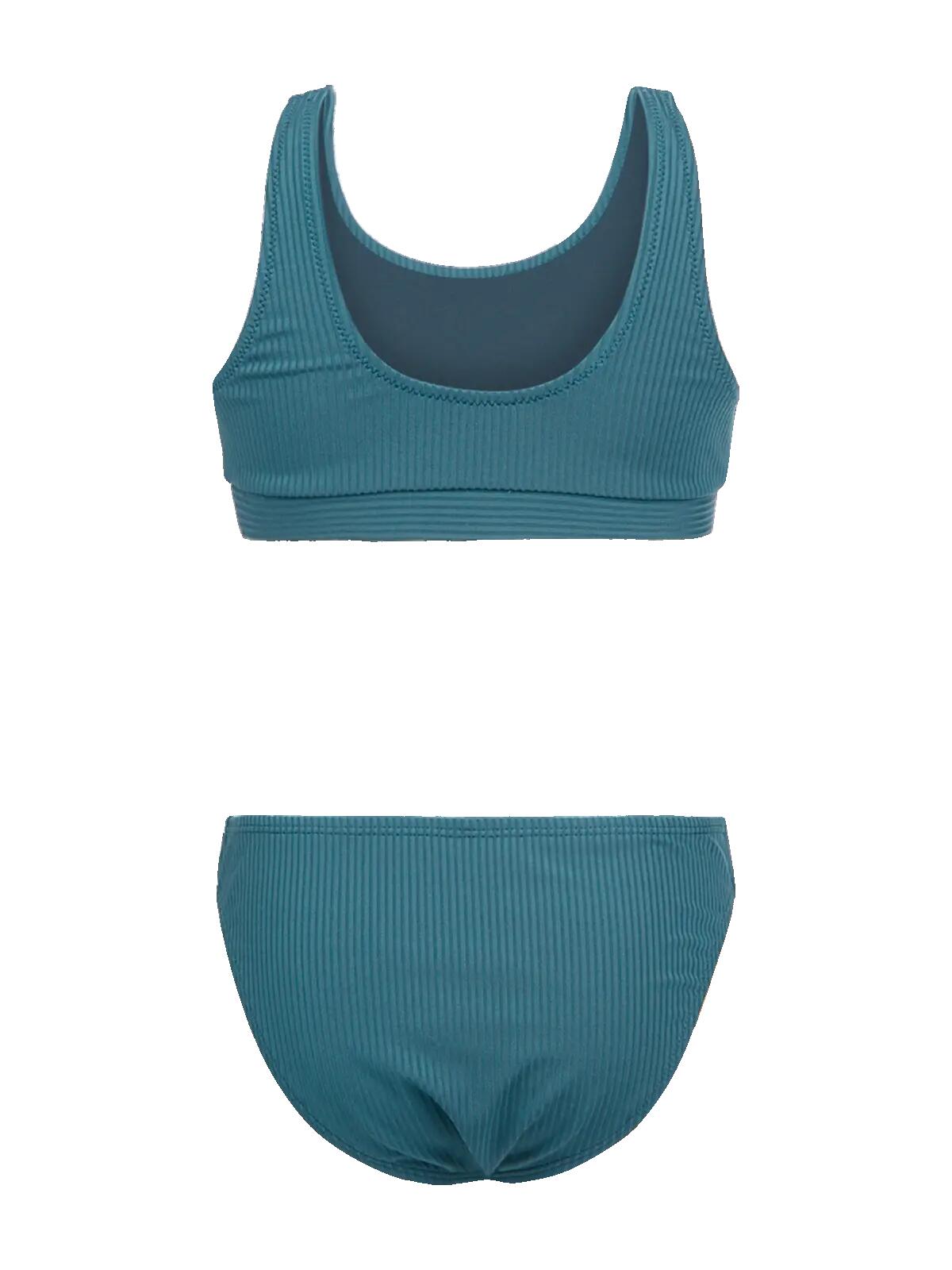 Myla-Rib Meisjes Bikini Set Watersport Basic Bikini Mediterranea 2/3