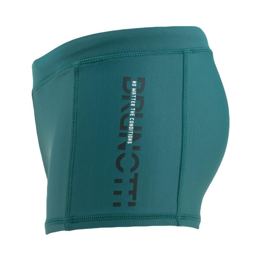 Kids Zwemboxer Samiery Logo Groen 3/4