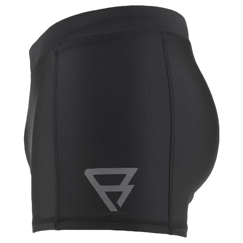 Samier-Logo Heren Swim Trunks Watersport Flexible Fit Black 3/7