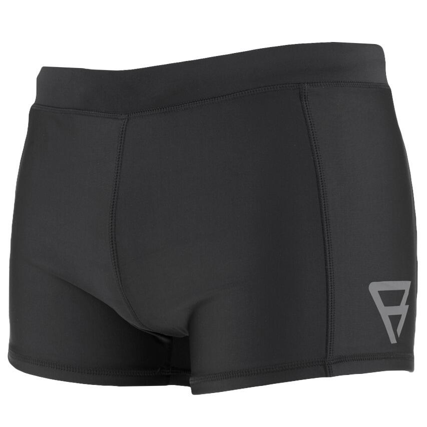 Samier-Logo Heren Swim Trunks Watersport Flexible Fit Black 1/7