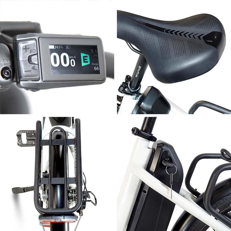 Mini | E-Bike Pliabilă | Autonomie până la 100 km | Negru | 20"