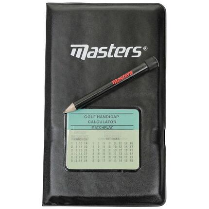 GolfScorecardHalter Damen und Herren Schwarz