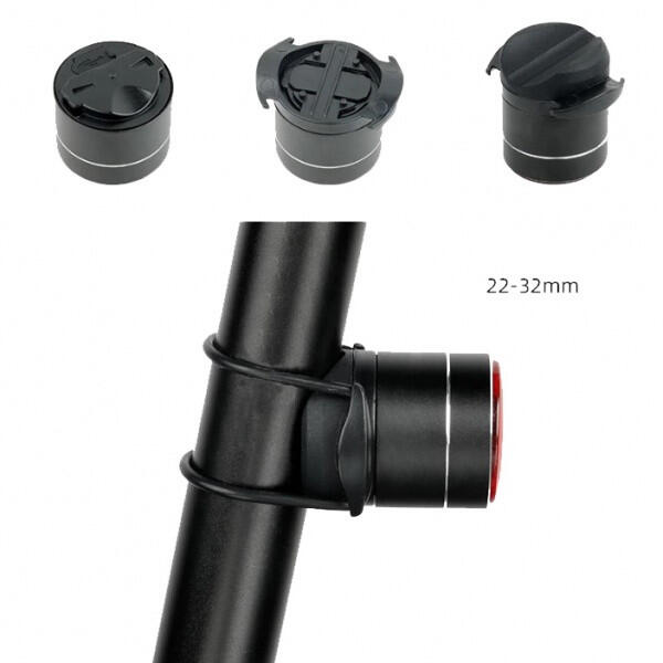 Lampka rowerowa czujnik STOP tylna ROCKBROS Q3 LED siodło sztyca 4/7