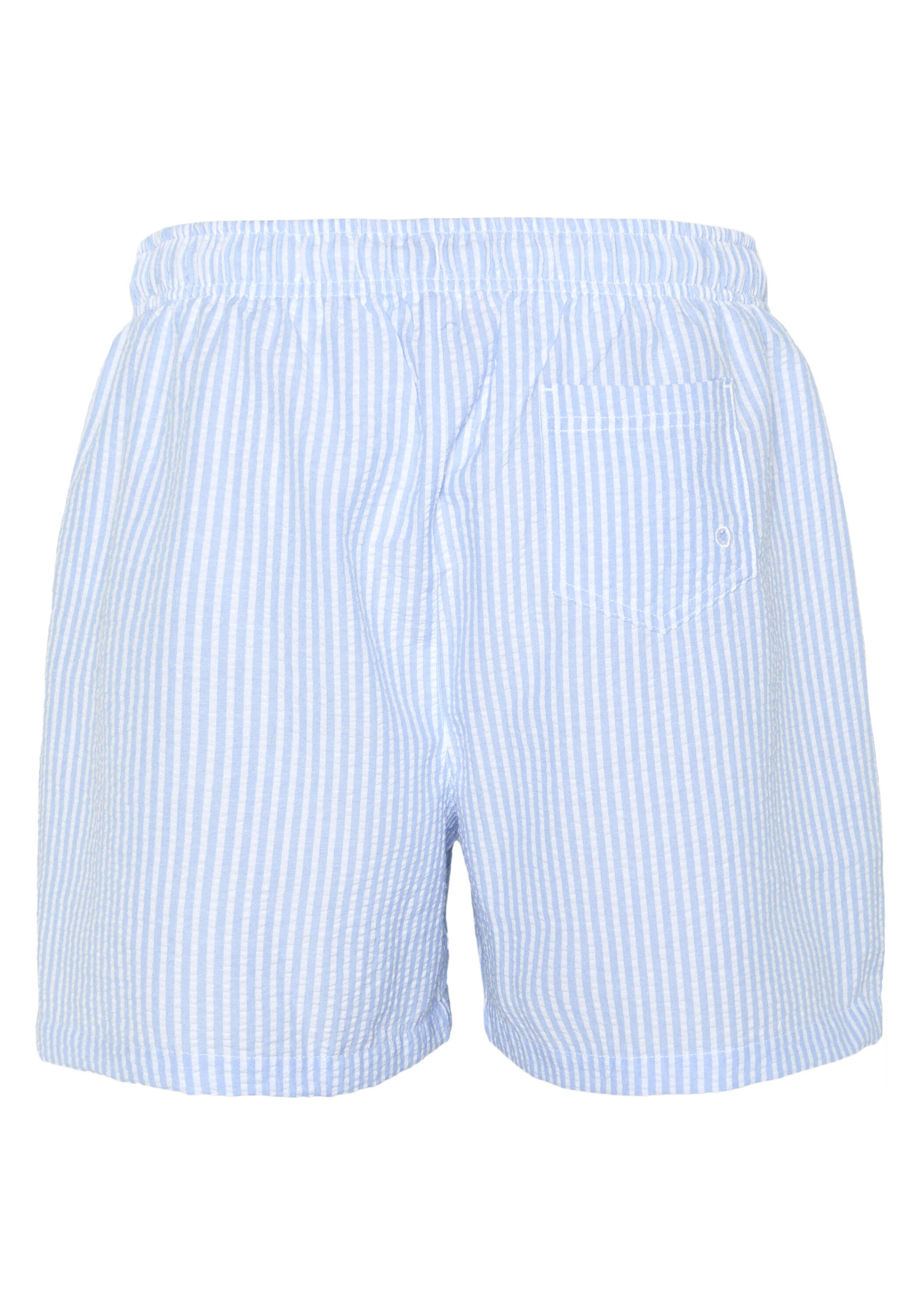 Badeshorts mit strukturierter Seersucker Optik 2/7