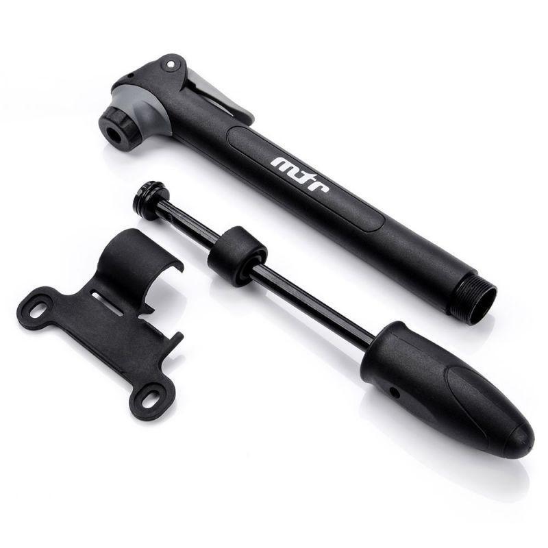 Mini bomba de bicicleta Stroke (Preto) 2/6