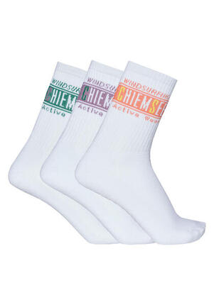 Socken mit Kontrastbranding