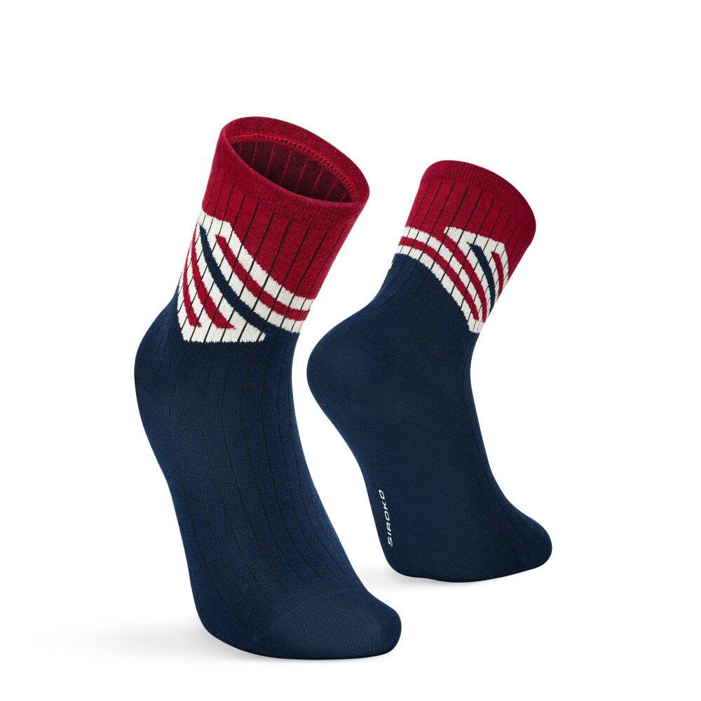 Kinder Lifestyle -baumwollsocken 3er-pack Mini Club Navy Blau 5/6