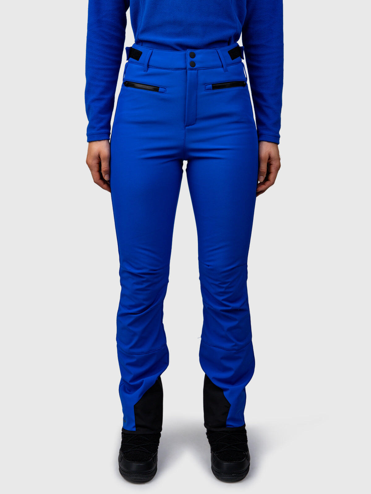 Coldlake Dames Snow Pants Softshell 10K Water repellent Dazzling Blue 5/6