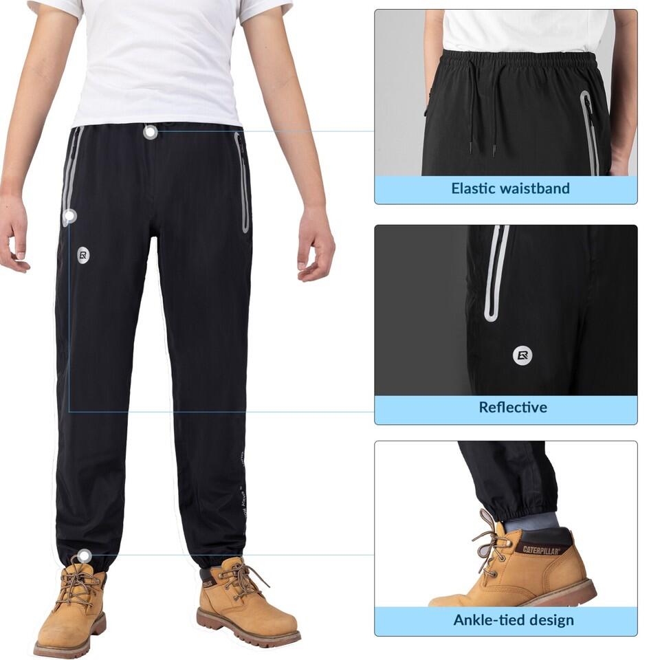ROCKBROS Herren/Damen Fahrradhose lang Funktionshose 4/6