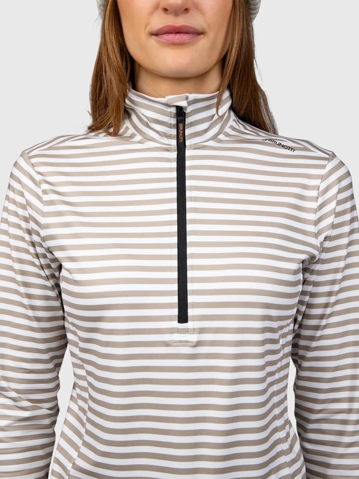 Pile leggero - sportswear - donna - stampato Rodika-Print - bianco/fungi 6/6
