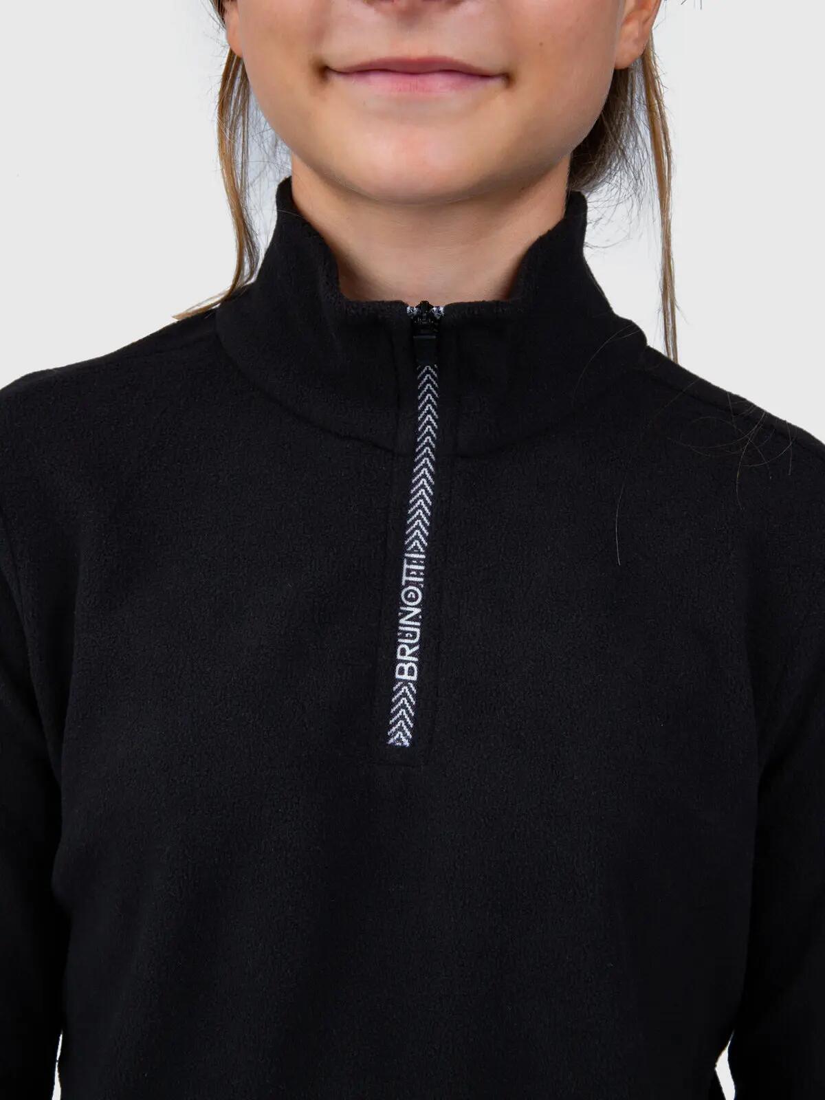 Mismy Filles Toison Polaire d'extérieur Coupe régulière Black 6/6