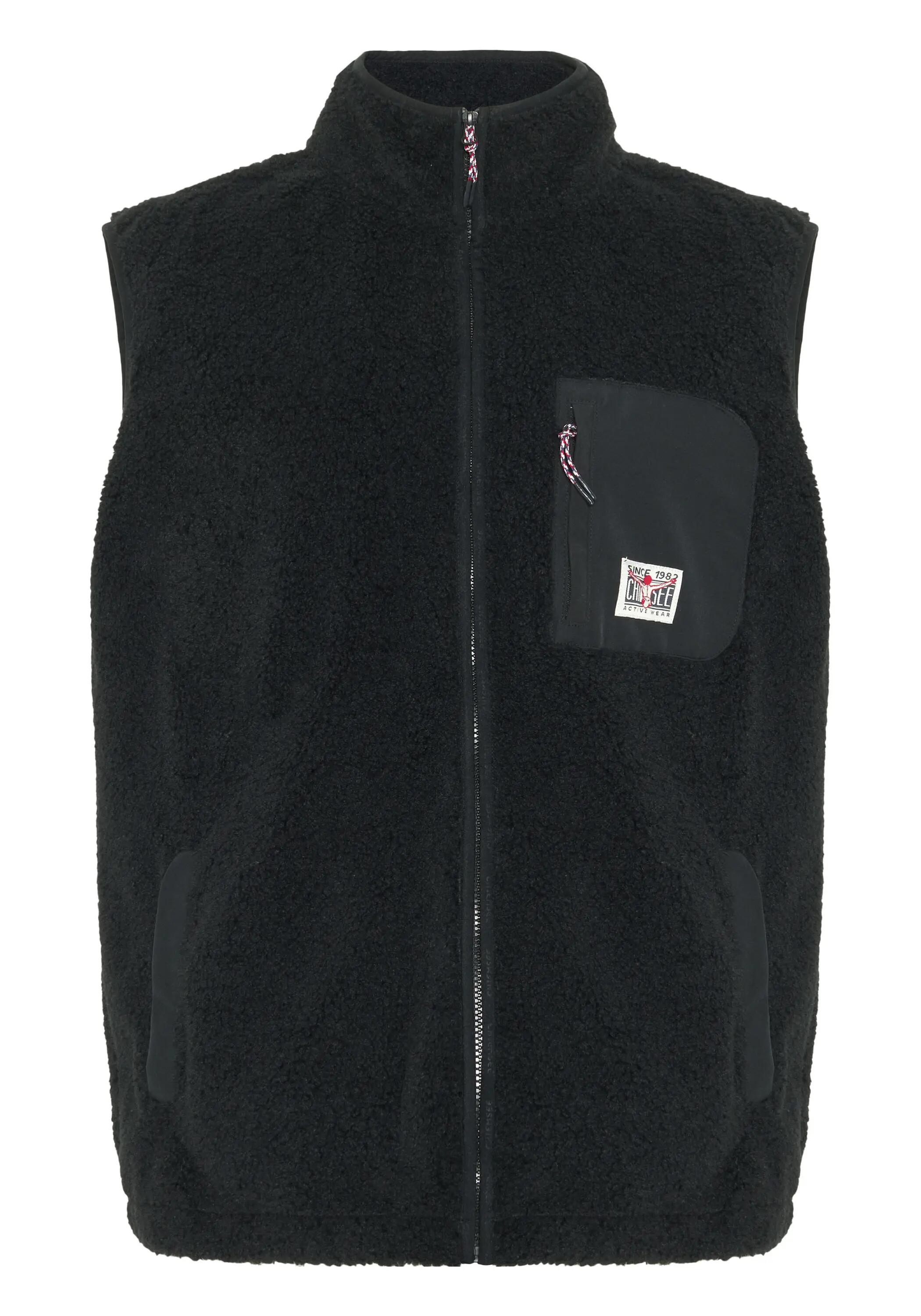 Weste aus warmen Sherpa-Fleece 1/7
