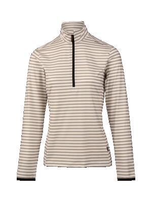 Pile leggero - sportswear - donna - stampato Rodika-Print - bianco/fungi