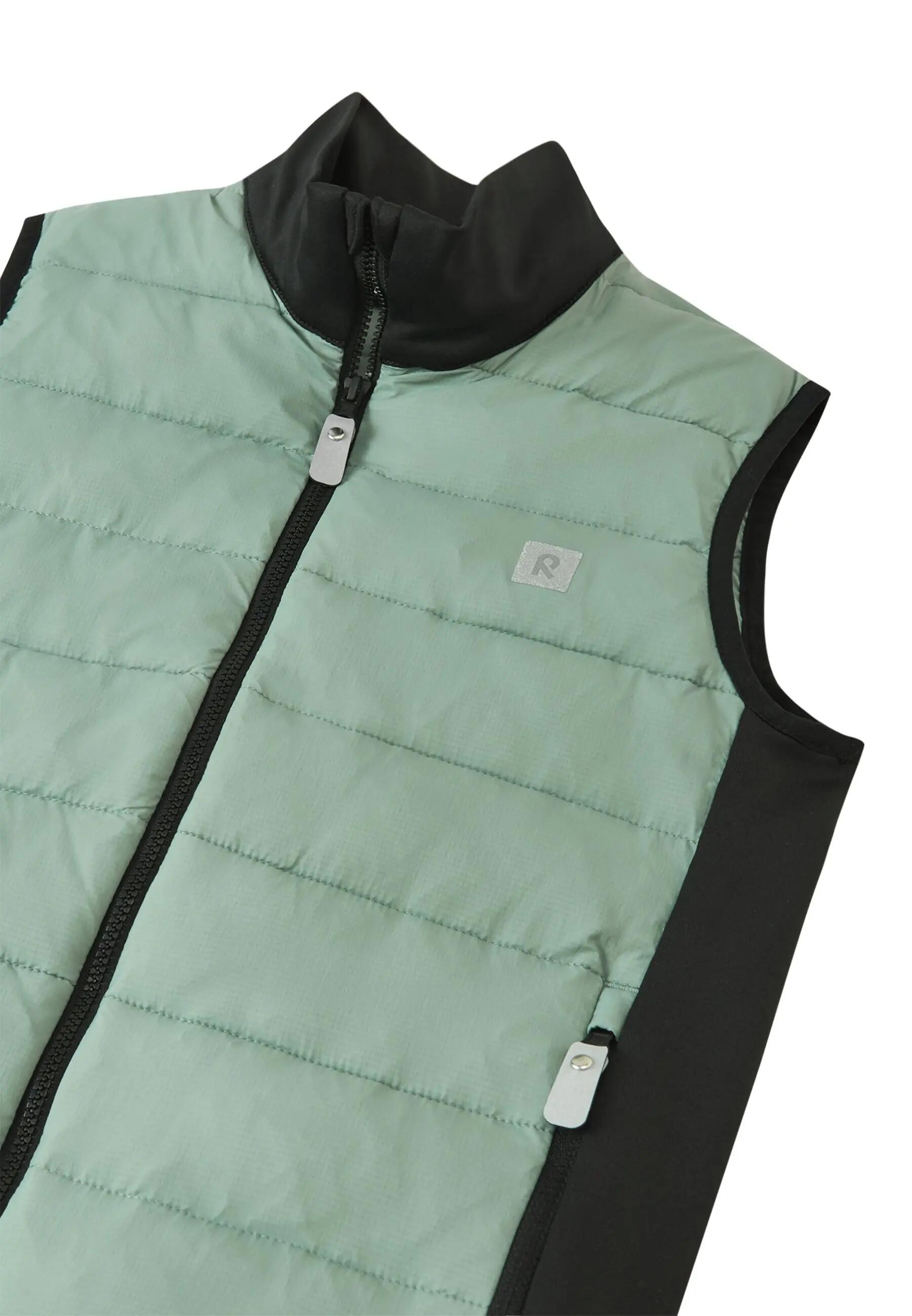 Gilet ibrido Tikkeri verde pietra 3/5