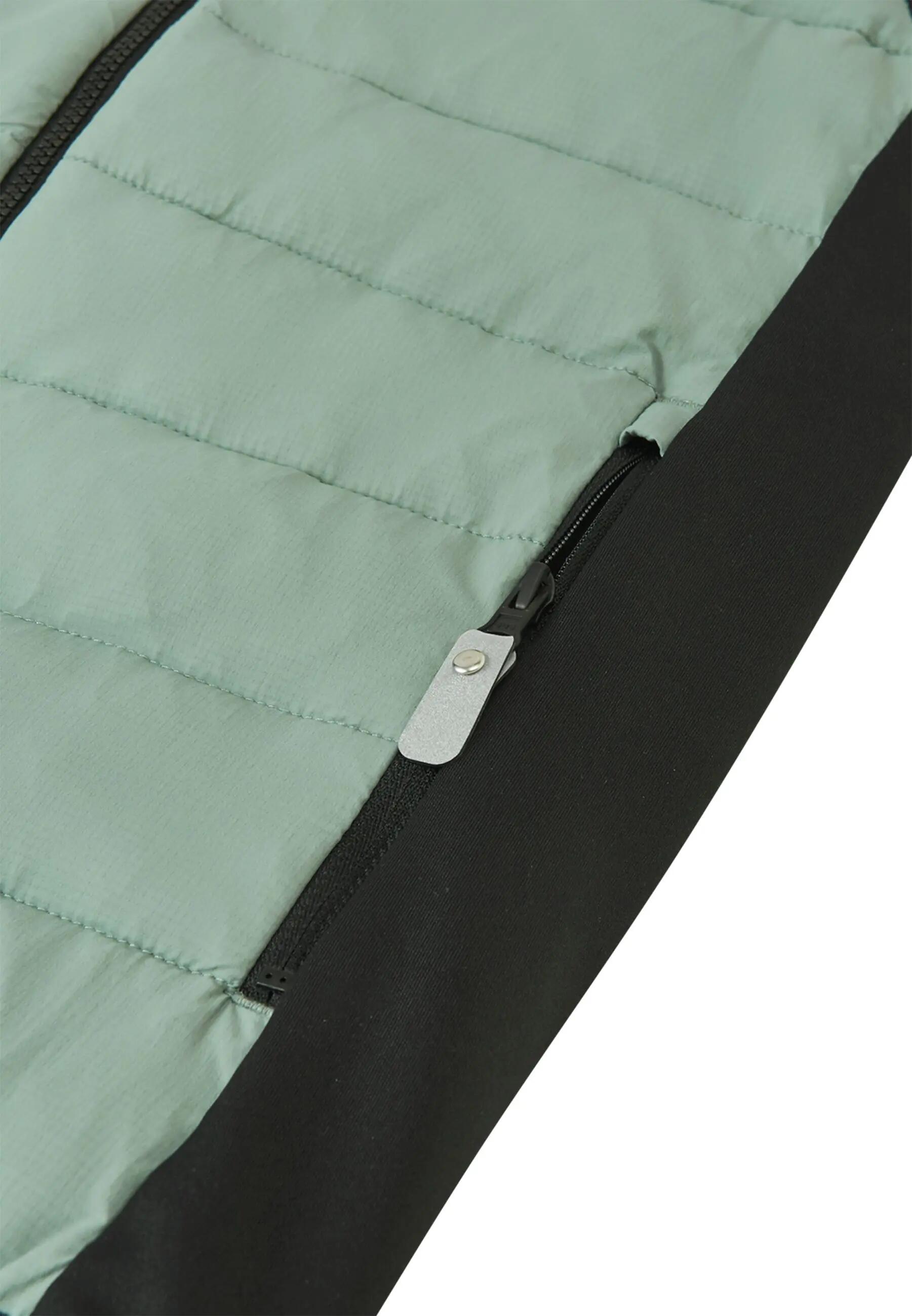 Gilet ibrido Tikkeri verde pietra 4/5