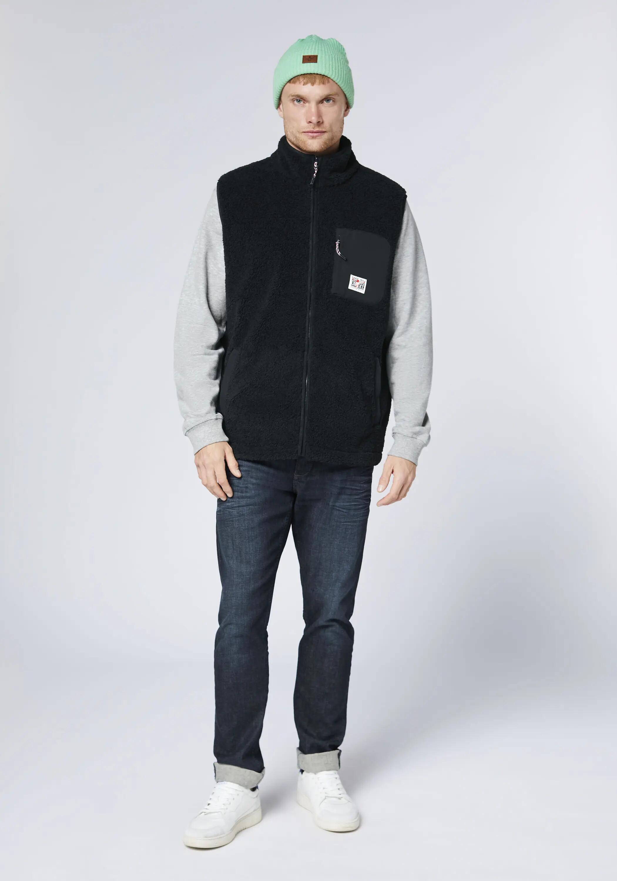 Weste aus warmen Sherpa-Fleece 5/7