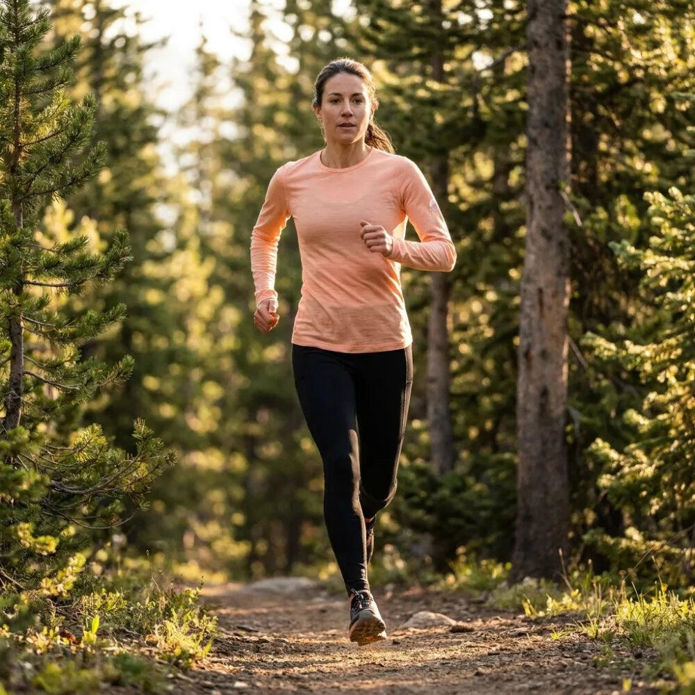 Merino Bjork 140 LS Base Layer Women 3/7