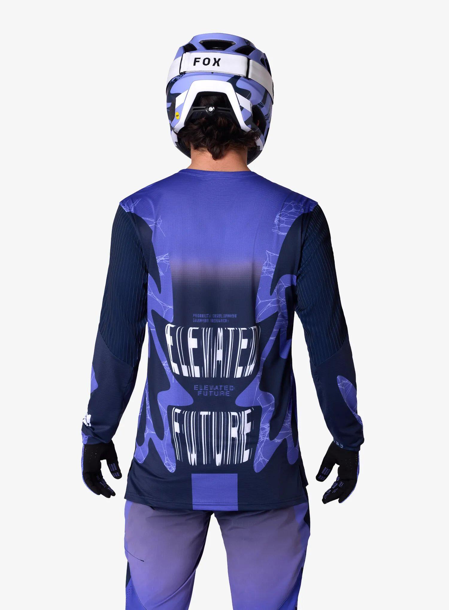Bluza enduro Fox Flexair LS Jersey Diffuse SE 2/6