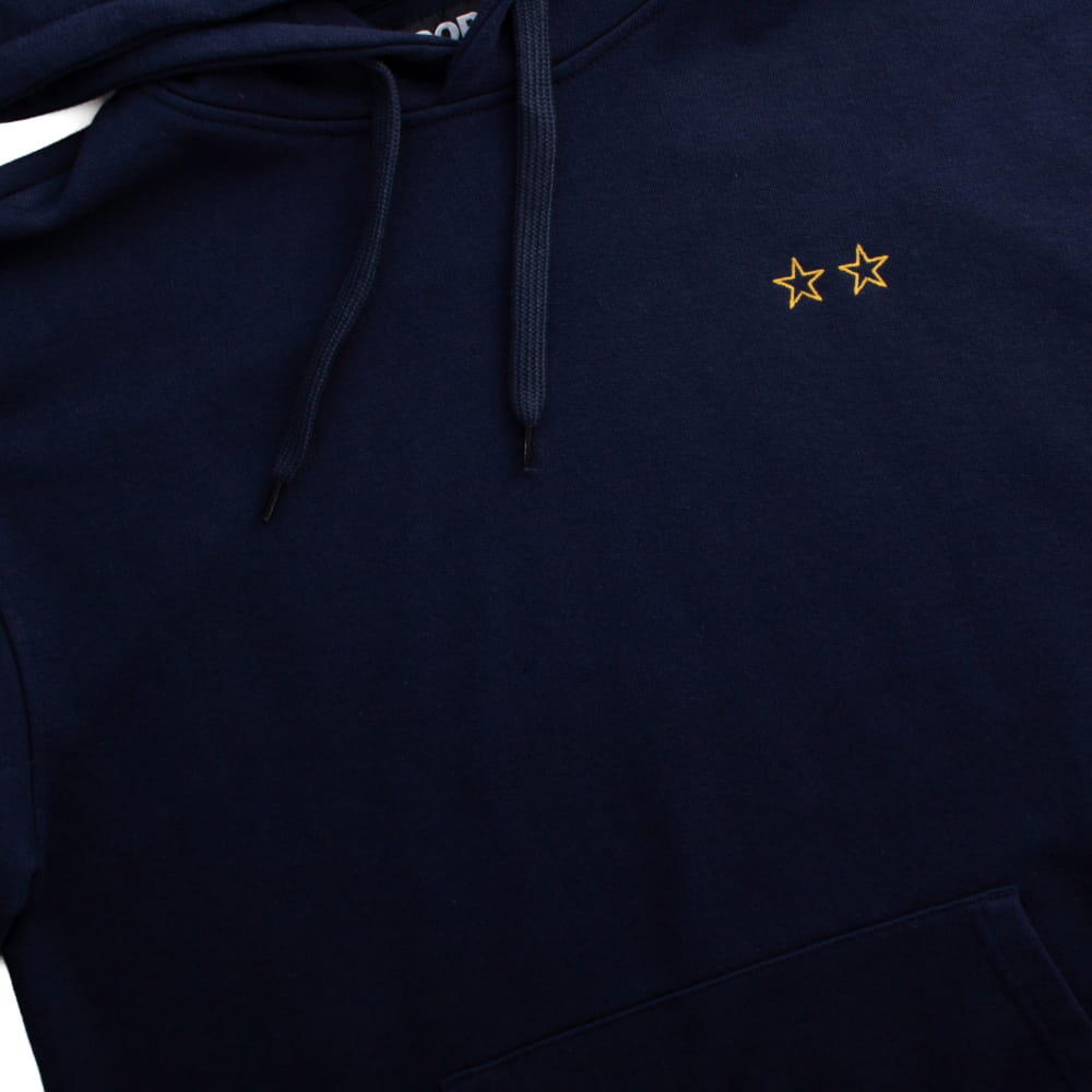 Frankrijk Legends - Geborduurde hoodie - Blauw – COPA Football 4/7