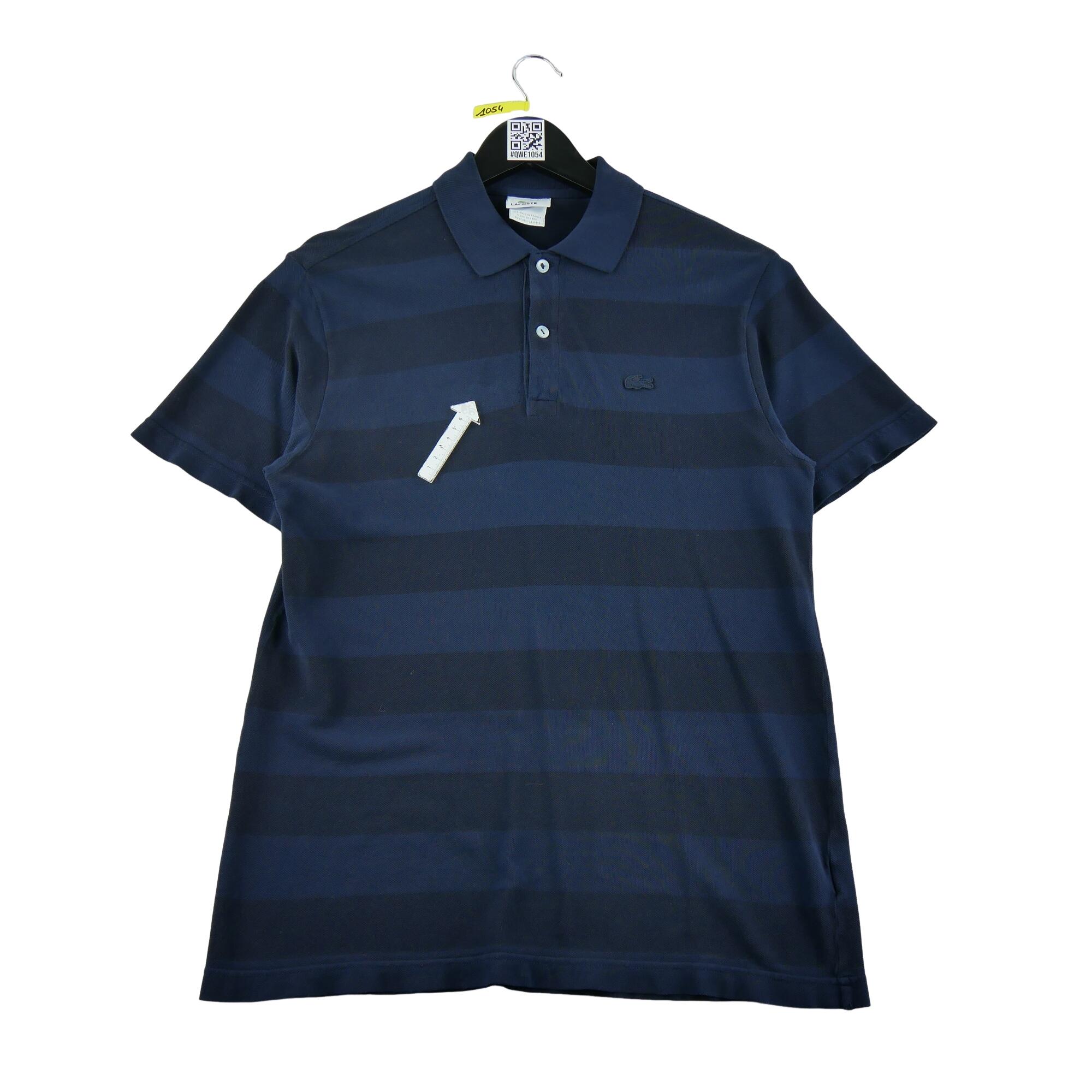 Seconde vie - Polo manches courtes Homme  Marine - Bon état 6/7