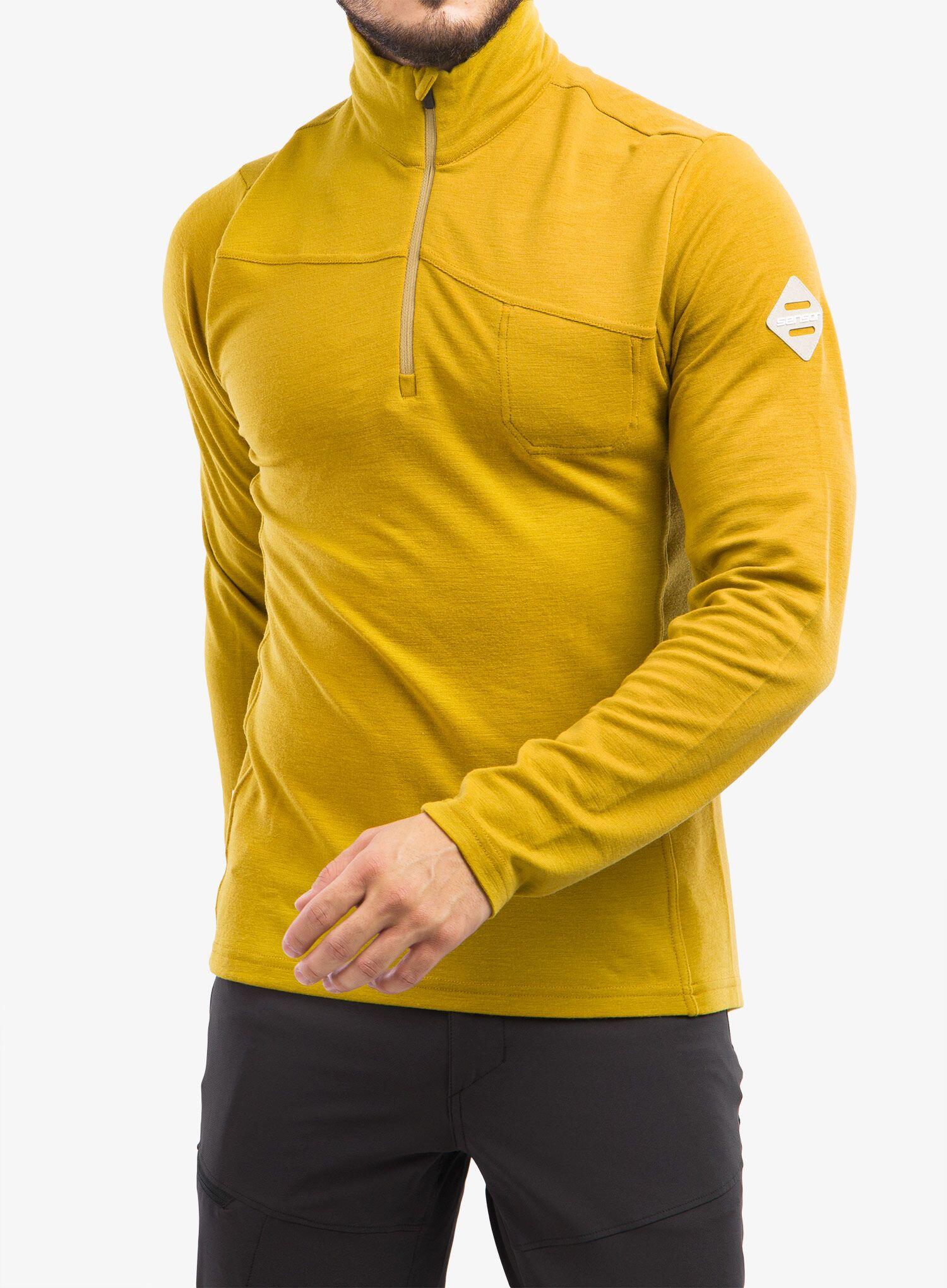 Bluza merino Sensor Merino EX Tee L/S Zip 3/7