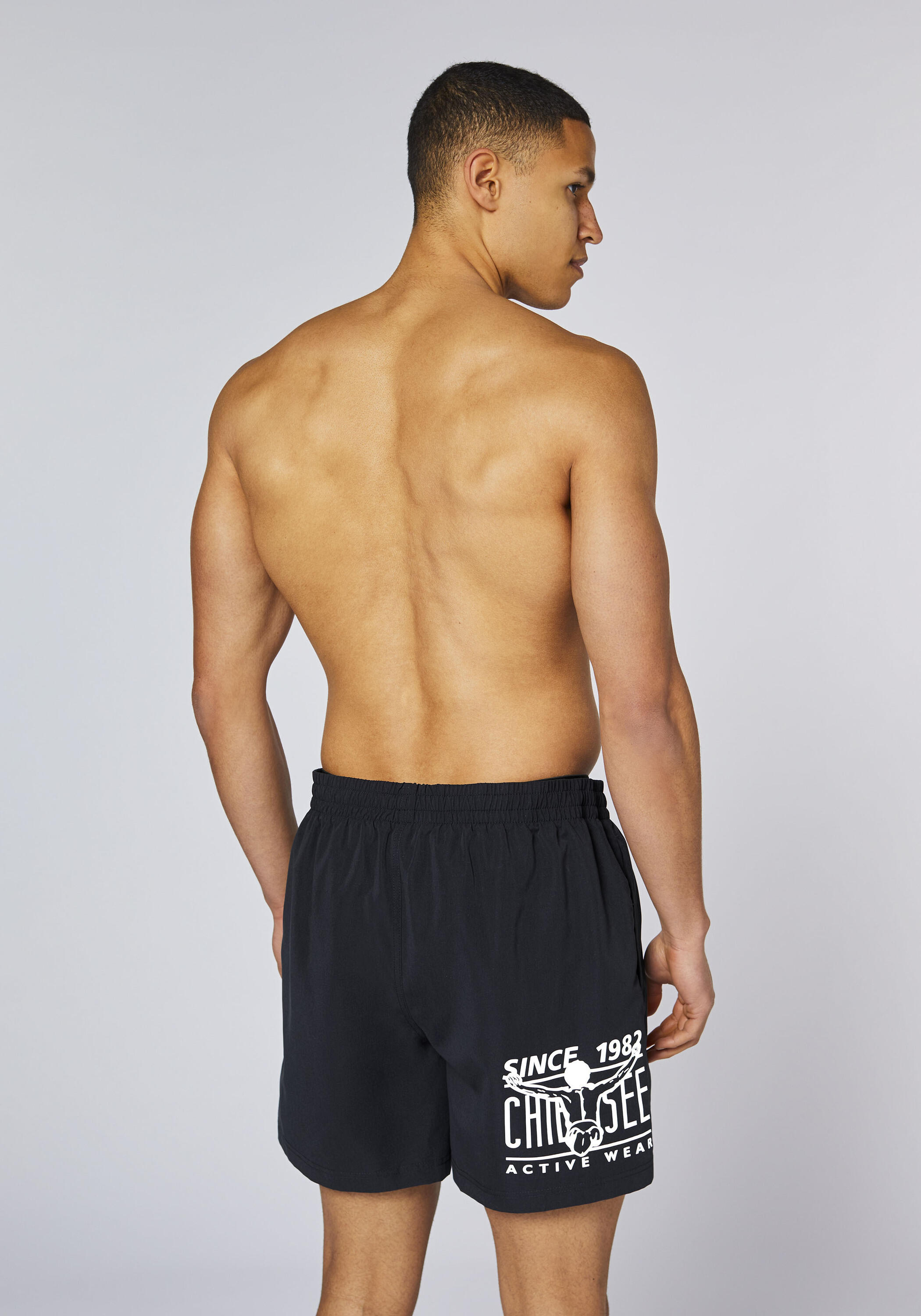 Badehose mit Front- und Rückenprint 5/8