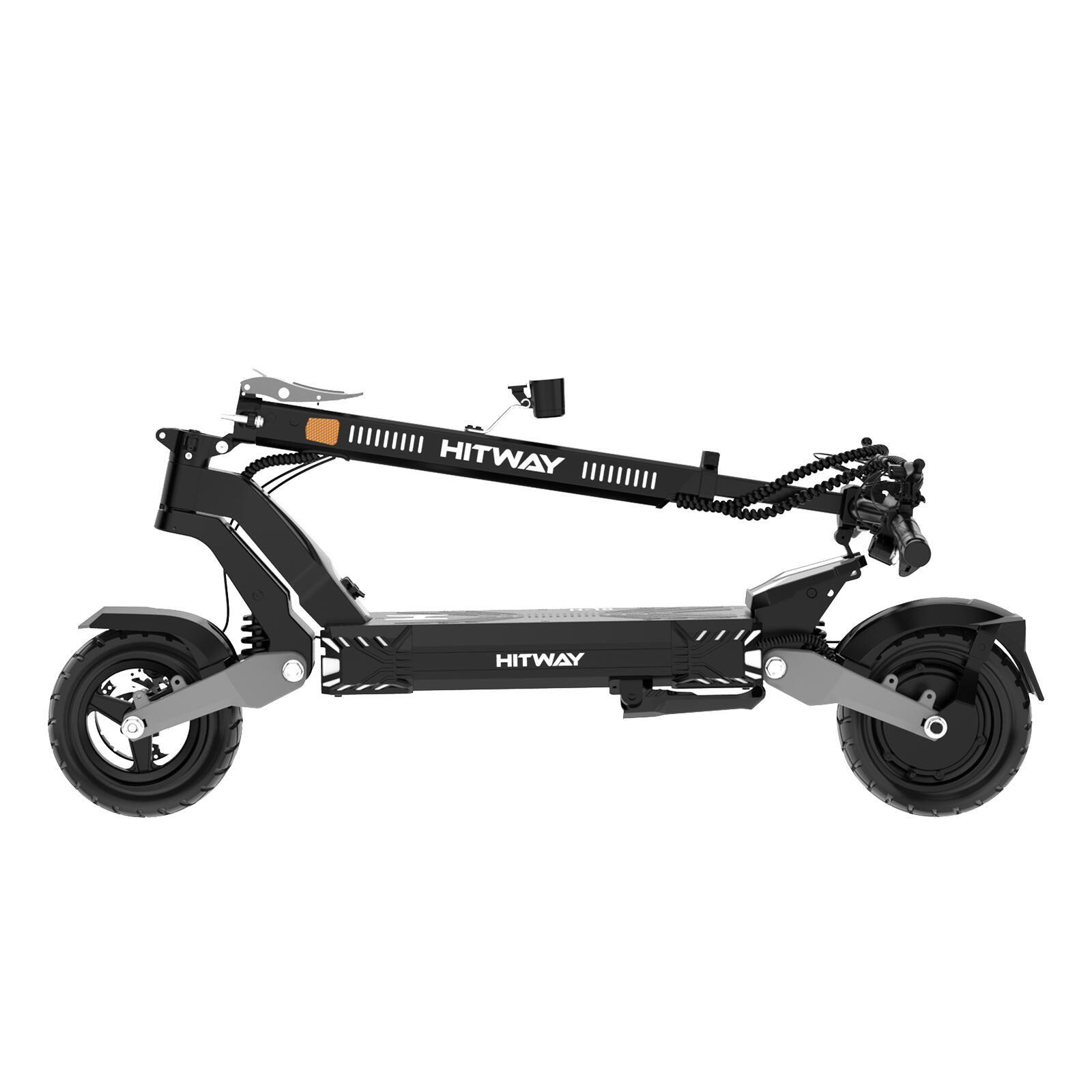 Trottinette Électrique Pliable 1373Wh 110 km Pneus 10" Sous Vide H10 Pro 3/7