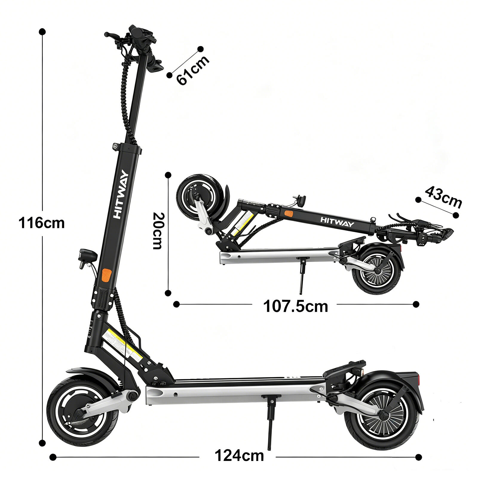 Monopattino Elettrico 748Wh 90 KM Pieghevole H6 7/7