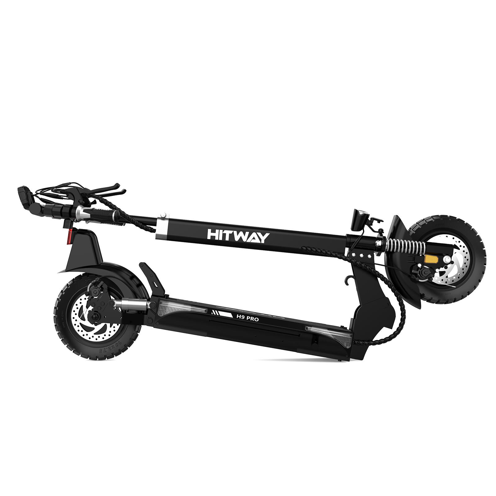 Electric Scooter, 20.8Ah Battery, Up to 90km Range, Full Suspension, H9 Pro 5/7