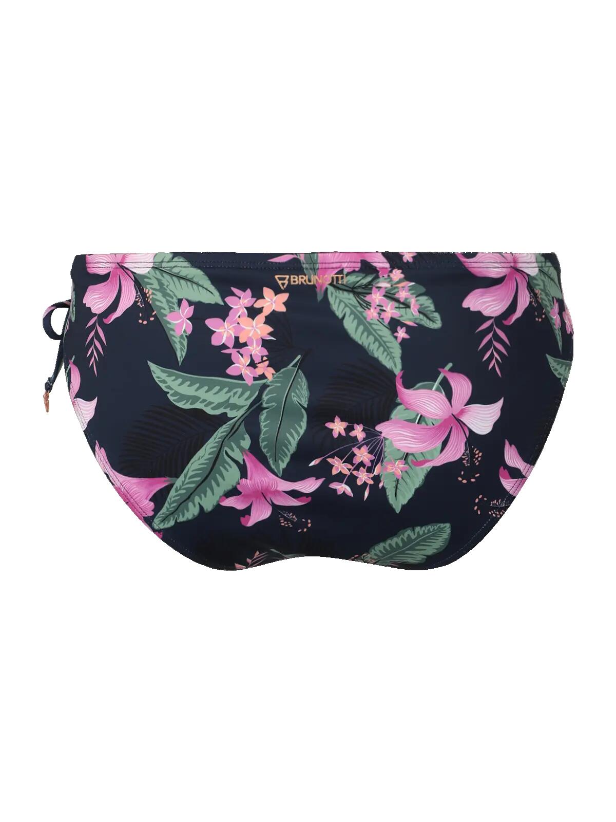 Nolestina-Tropicana Dames Bikini Bottom Watersport Medium Coverage Indigo Blue 2/7