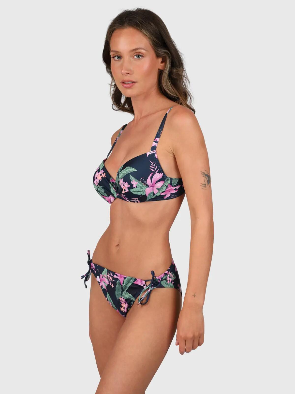 Nolestina-Tropicana Dames Bikini Bottom Watersport Medium Coverage Indigo Blue 7/7