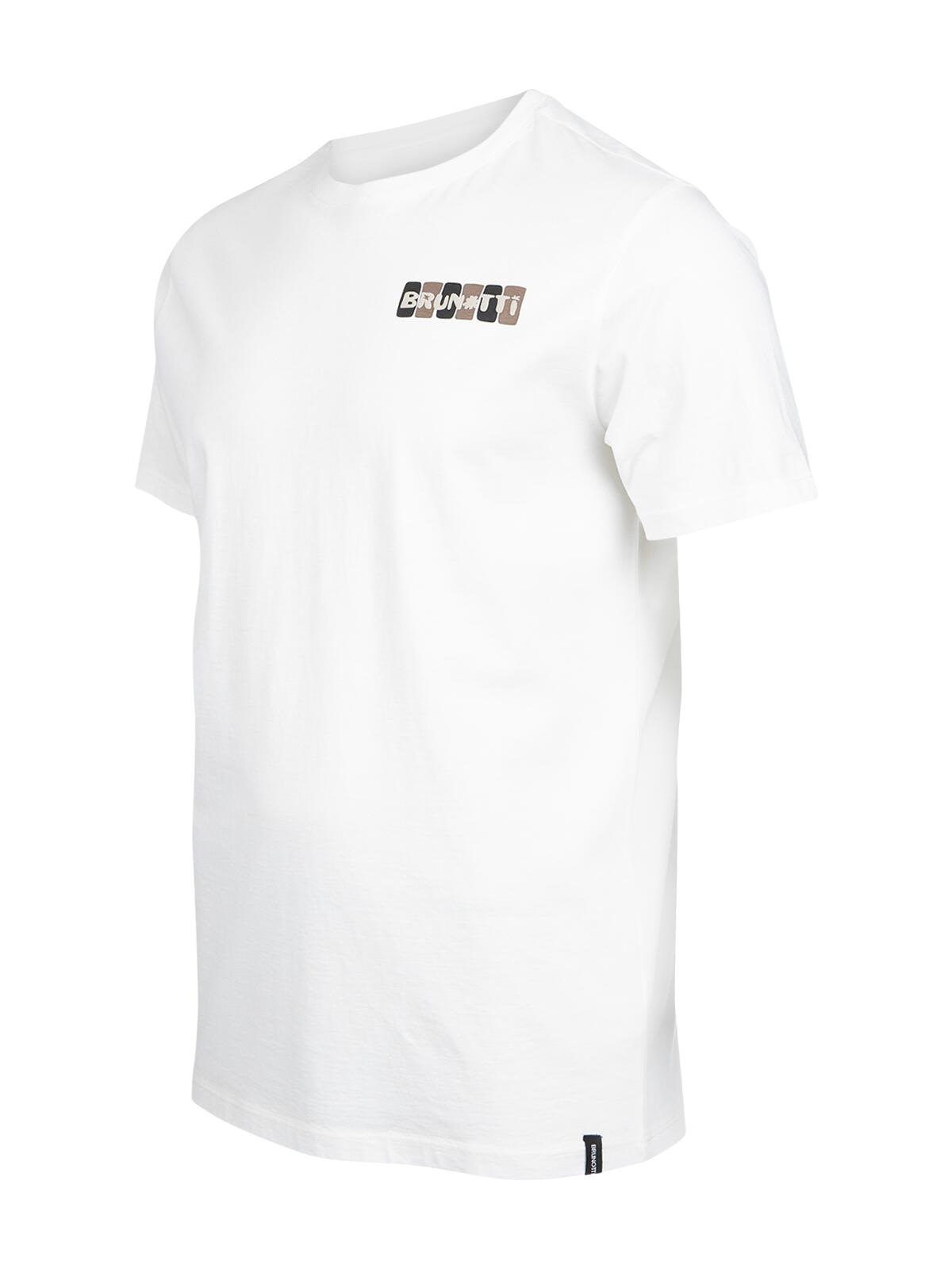 Pietros Heren T-shirt Mode Regular Fit Crewneck Snow 3/6