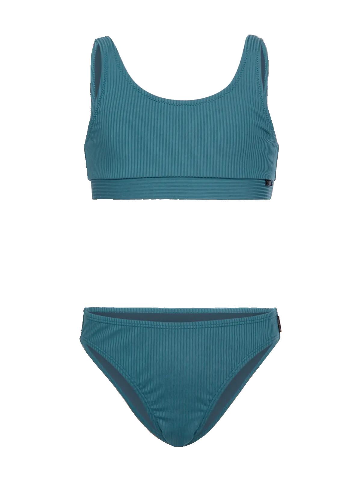 Myla-Rib Meisjes Bikini Set Watersport Basic Bikini Mediterranea 1/3