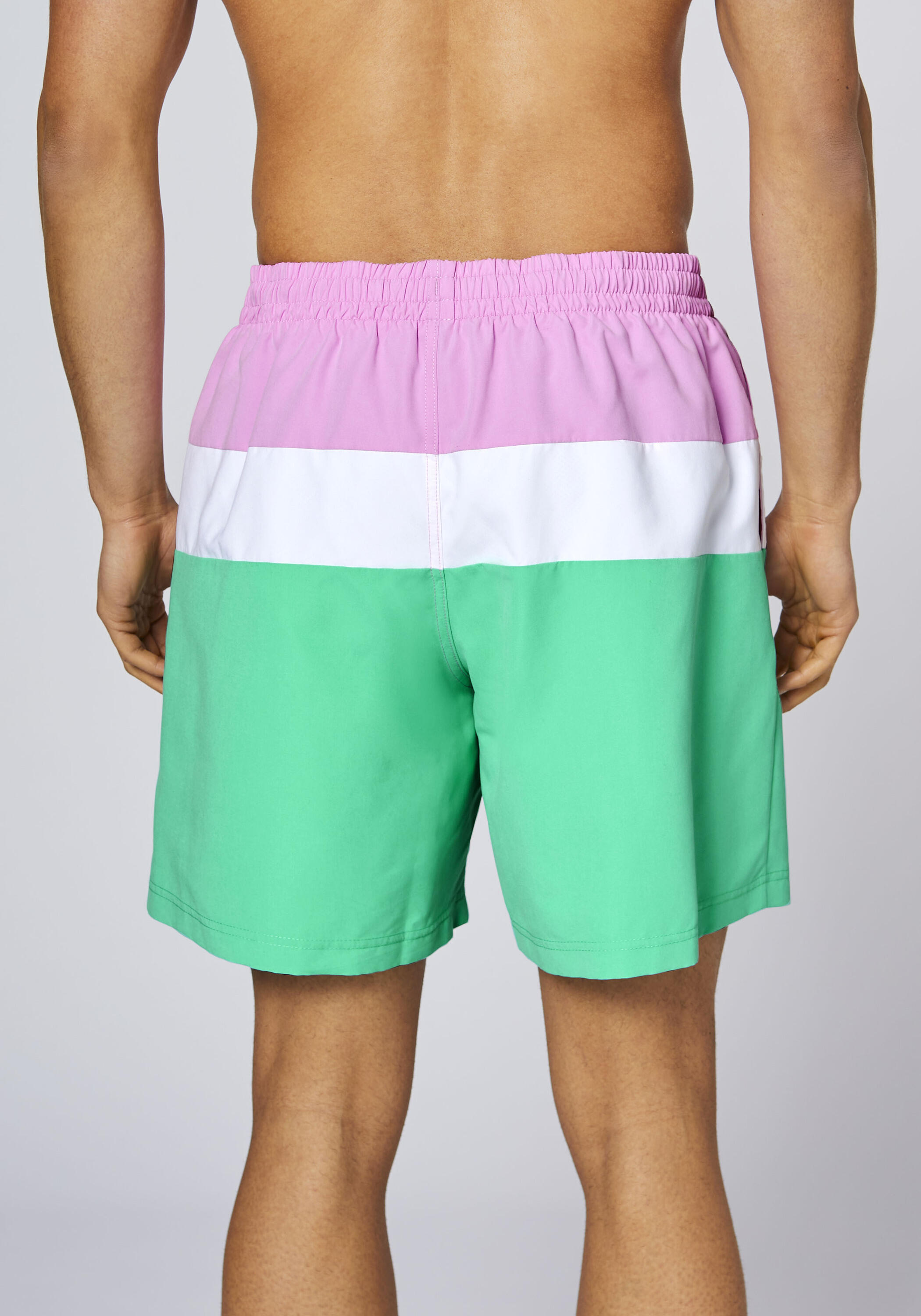 Badehose mit Blockstreifen 7/7