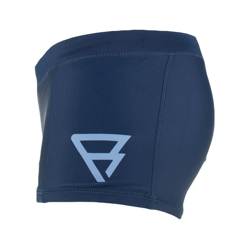 Samiery-Logo Jongens Swim Trunks Watersport Flexible Fit Indigo Blue 3/4