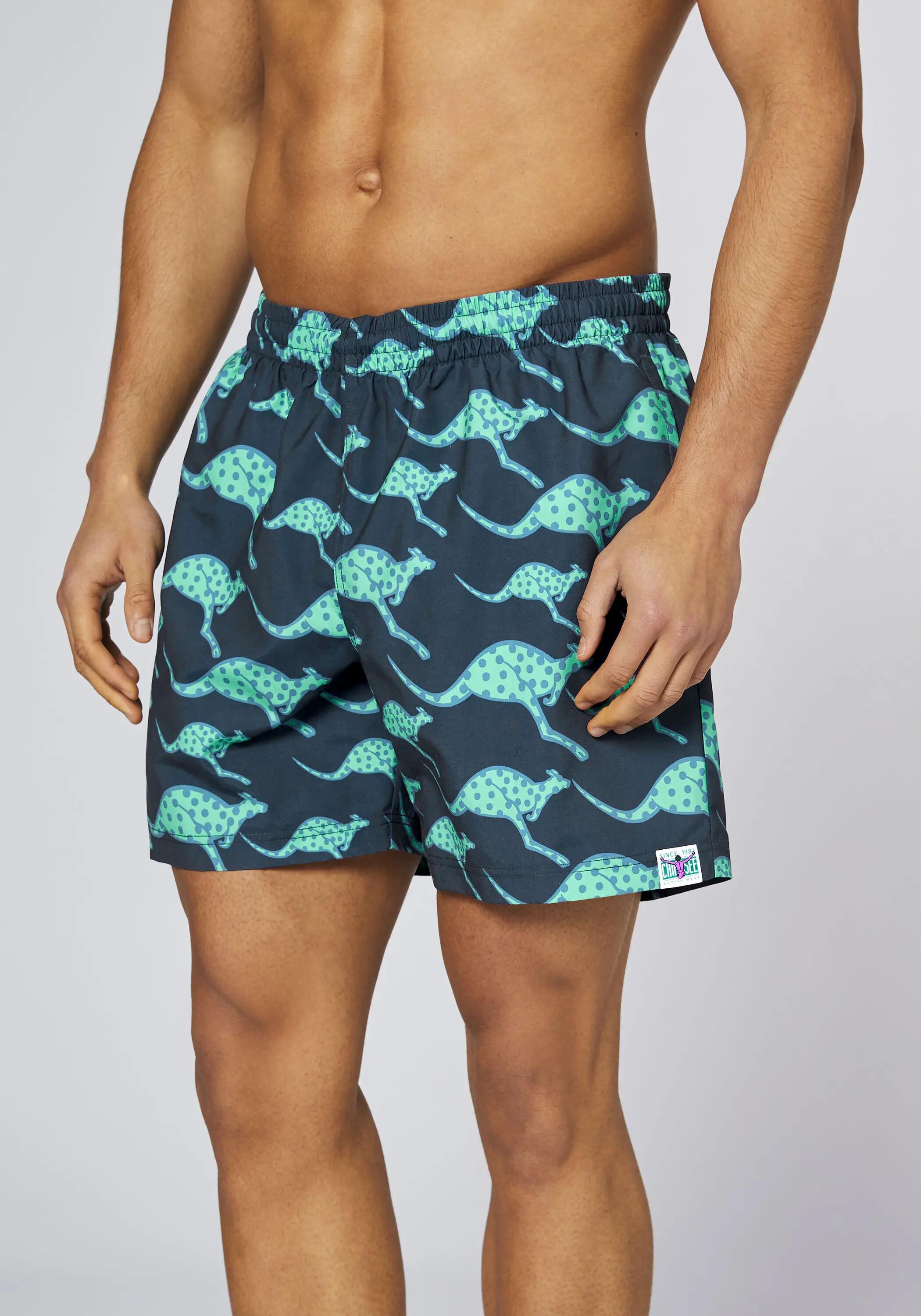 Badehose im angesagten Alloverprint 6/7