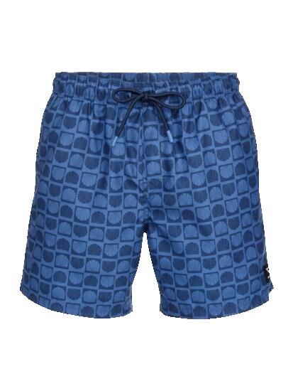 Cester-Mini Heren Swim Shorts Watersport 4-Way Stretch Fast drying Indigo Blue