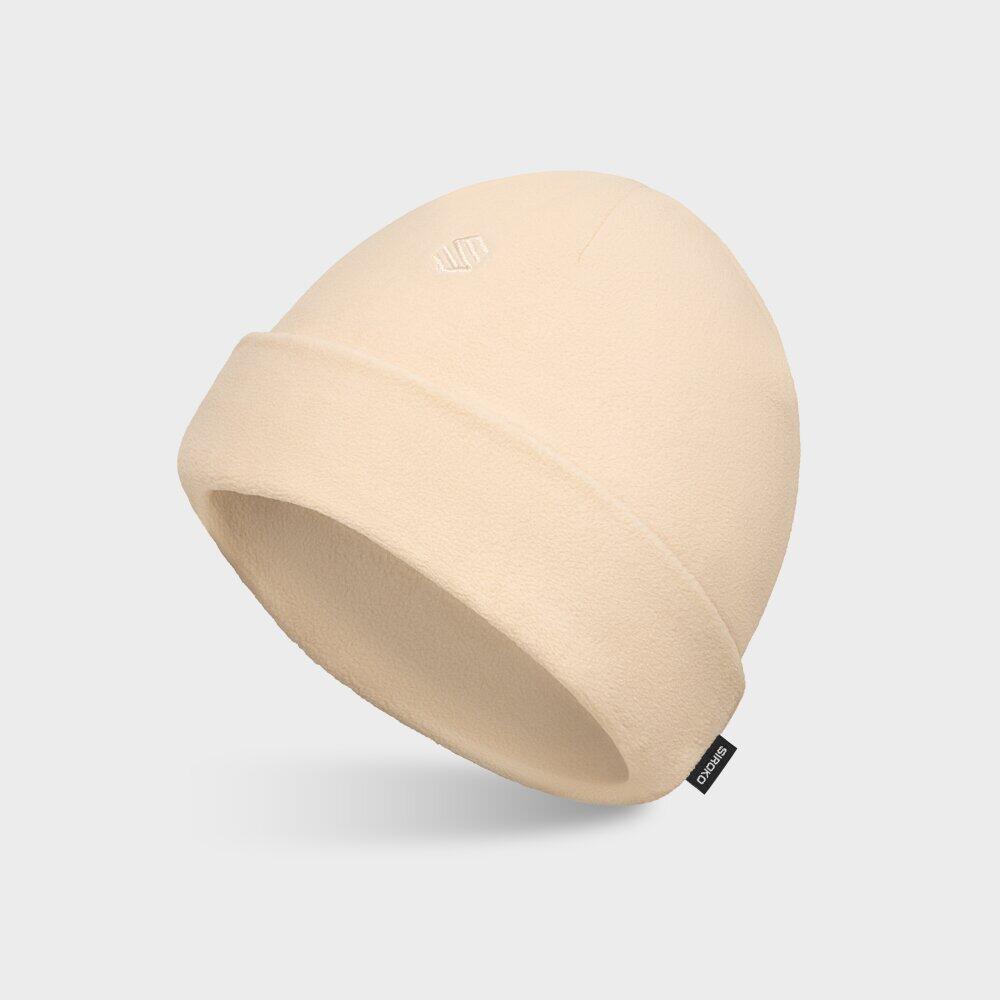 Bonnet de randonnée en polaire Homme et Femme Aysen Sand Beige 6/6
