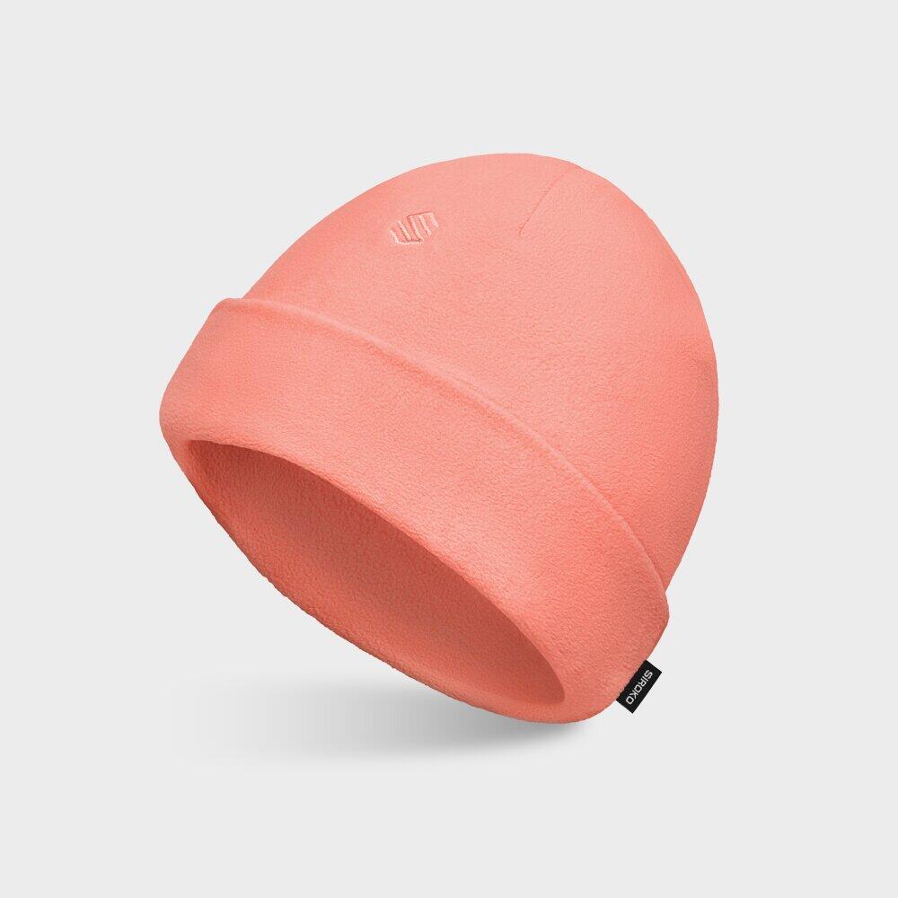 Bonnet de randonnée en polaire Homme et Femme Aysen Coral Orange 6/6