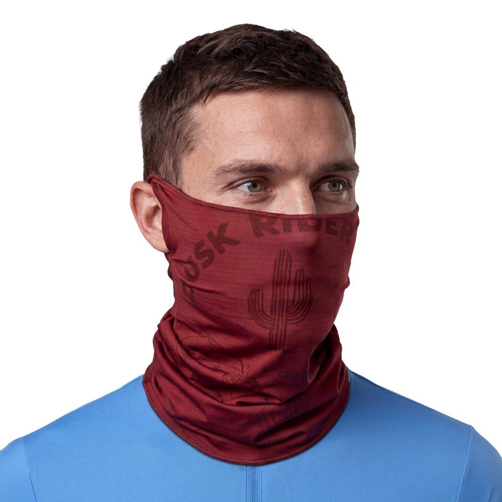 Tour de cou cyclisme gravel Homme et Femme Offpath Red Rouge 5/6