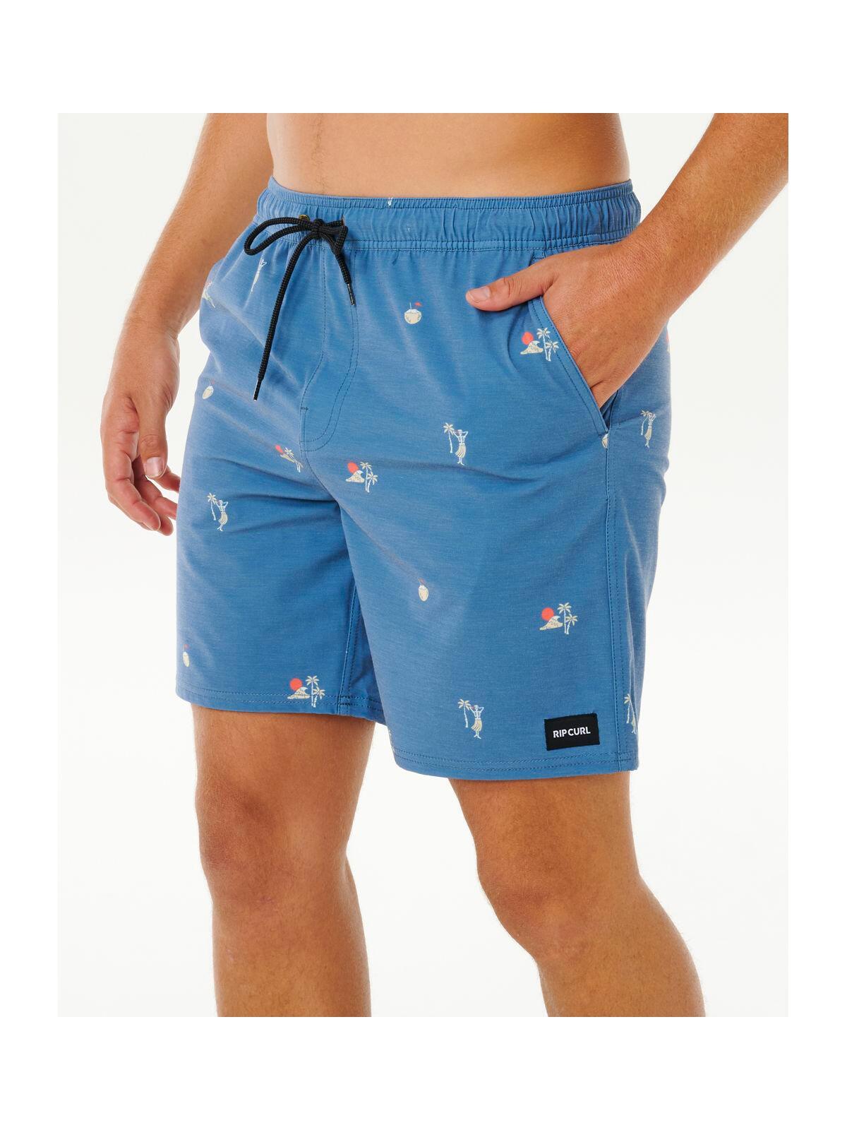Maillot de bain Rip curl modèle Skelly Breach Volley pour homme 5/5